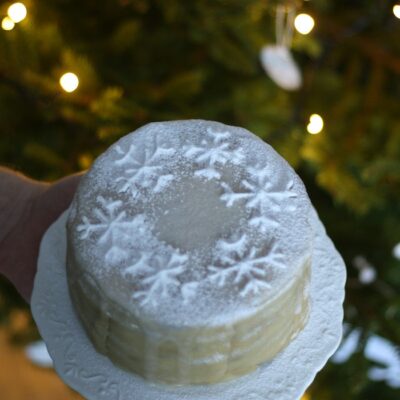 Снежный торт: идеальный десерт